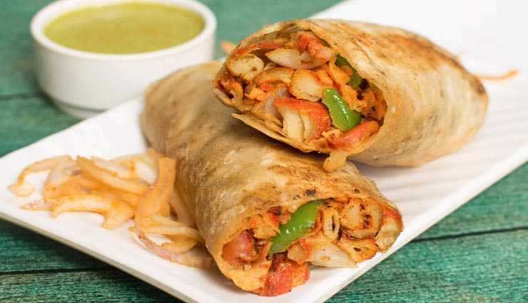 soya-chaap roll Gurgaon