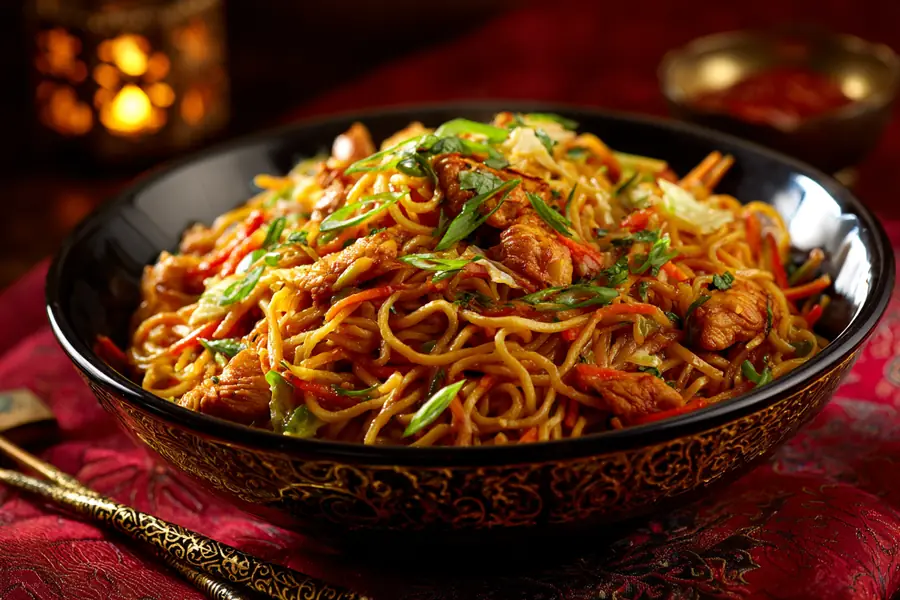 Chinese and noodles